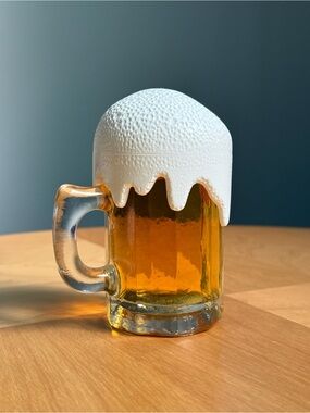 Vintage Wild Country Cologne On Tap Beer Mug Decanter for After Shave by AVON